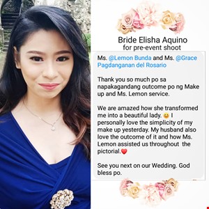 CLIENT FEEDBACK from Ms. Elisha Aquino