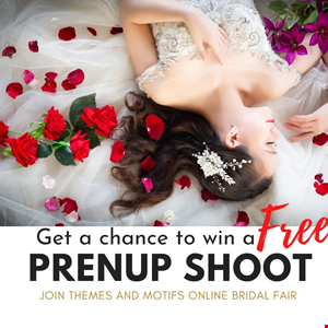 Get a chance to win a FREE Prenup Shoot
