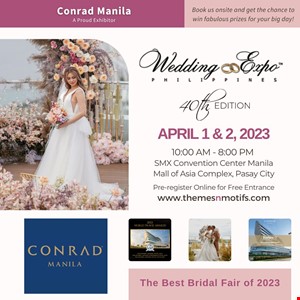Conrad Manila in Best Bridal Fair of 2023