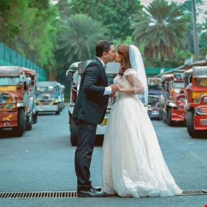 Our viral Araneta Cubao Prenup for Cat & Bjorn