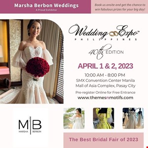 Marsha Berbon Weddings In Best Bridal Fair of 2023