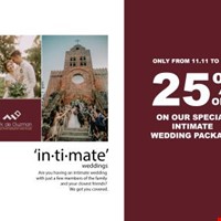 Intimate Wedding Package Promo