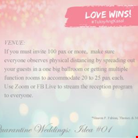 Quarantine Wedding Ideas